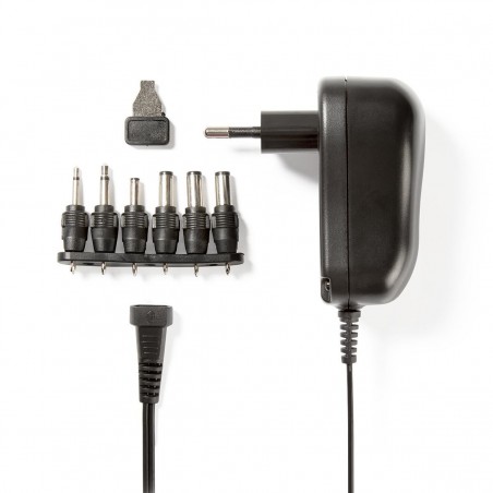 Adaptateur secteur universel | 3/4,5/5/6/7,5/9/12 V c.c. | 1.0 A