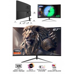 Ecran Gamer incurvé 27''...