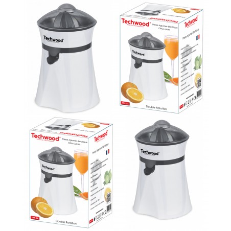 Bouilloire Inox blanche 1 L Sans Fil + Presse FRUIT