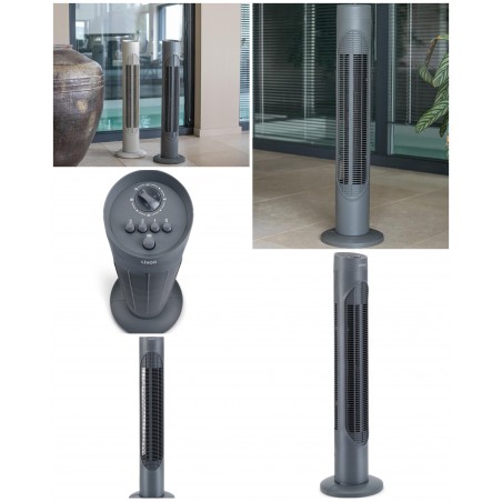 Ventilateur électrique colonne 50 W 3 vitesses de ventilation