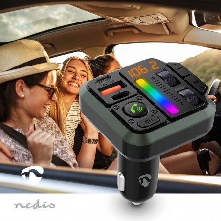 Transmetteur FM – Nedis – Bluetooth 5.0