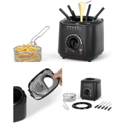 Friteuse électrique 2 en 1-...