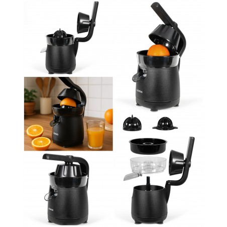 Presse-agrumes Fruits électrique noir Design 120 W