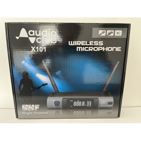 Micro sans fil UHF Pro, 1 canal, 1 micro-main, 679.100 MHz, 694.100 MHz
