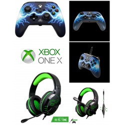 Manette et casque gamer -...
