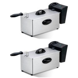 Friteuse électrique INOX -...
