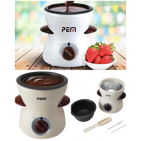 Fontaine à chocolat 25 W 200 ml + fourchettes +Spatule