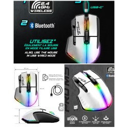 Souris Gamer Sans Fil...