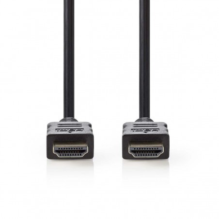 Câble HDMI™ Haute Vitesse avec Ethernet | Connecteur HDMI - Connecteur HDMI | 2,0 m | Noir