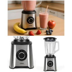Blender INOX 600W Gris 1,5L...