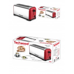 Grille Pain Rouge Inox...