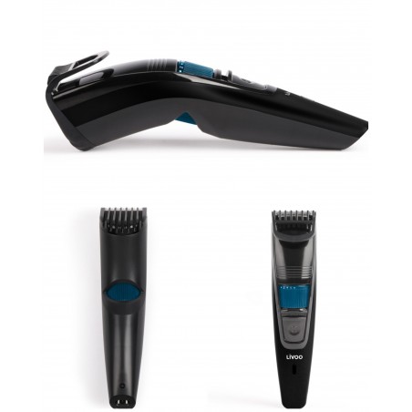 Tondeuse à barbe rechargeable Molette de réglage avec 20 longueurs possibles