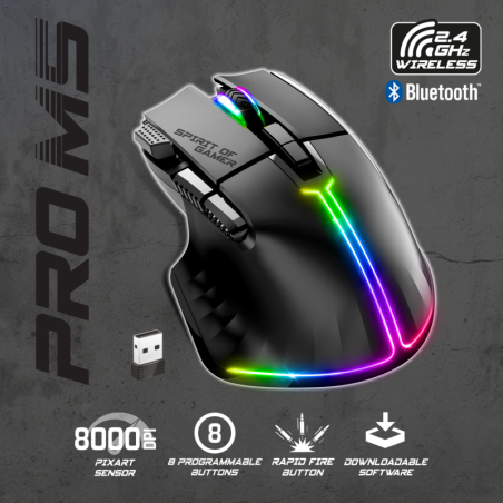 Souris Pro gaming Spirit of gamer Pro-M5 gaming &