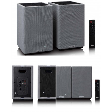 Enceintes Hi-Fi Bluetooth stéréo de bibliothèque pour platine disque ou autres produits connectables