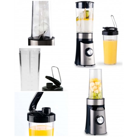 BLENDER MIXER 350 W + Gobelet détachable 450 ml pour smoothies – milk-shake
