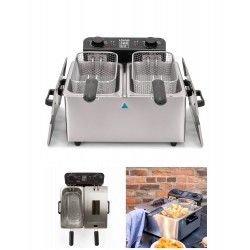 Friteuse Double 2x3L INOX...