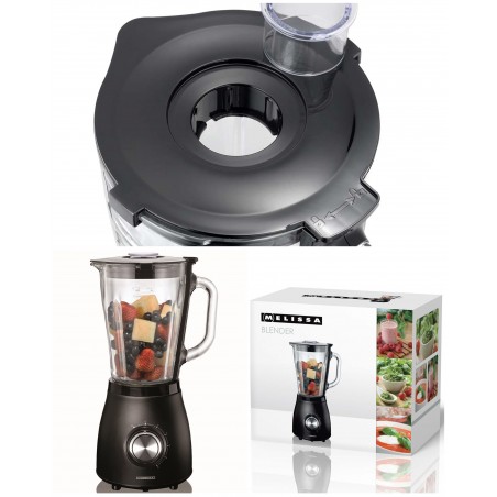 Blender 1,5 L BOL verre spray 500 W noir mat – 5 vitesses