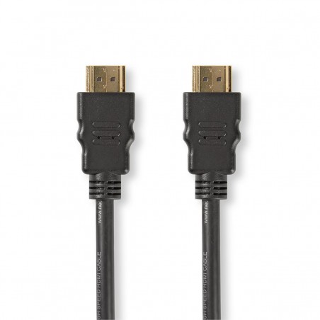 Câble HDMI™ Haute Vitesse avec Ethernet | Connecteur HDMI™ vers Connecteur HDMI™ | 1,0 m | Noir