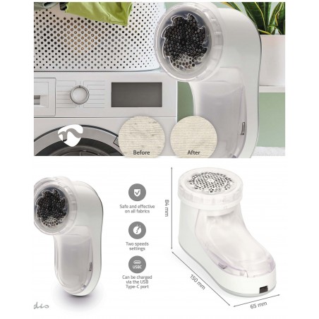 Rasoir anti bouloche rechargeable électrique, Rasoir Anti-Bouloche USB rechargeable, Portatif