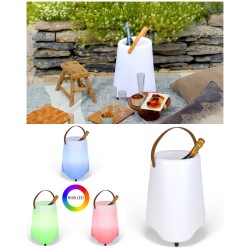 Seau à champagne lumineux...