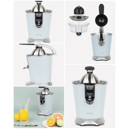 Presse-agrumes électrique Design puissance 160W en acier inoxydable en inox