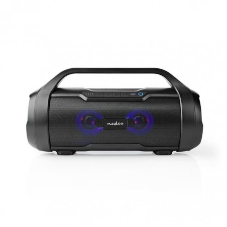Enceinte Party Boombox Bluetooth – micro SD-USB – IPX5 – TWS – LED RGB