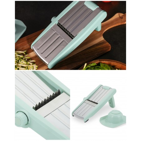 Mandoline 3-en-1 – 3 lames en acier inoxydable