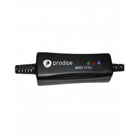 Interface Midi 1 in / 1 – Connexion USB pour PC ou Mac