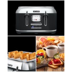 Grille-pain 4 tranches -...