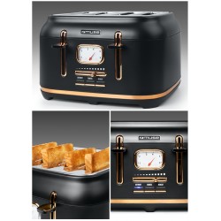 Grille-pain 4 tranches -...
