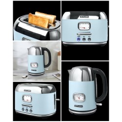 Cafetière Bleu pastel Rétro...