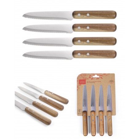 Set de 4 couteaux à steak – avec lame d’une longueur de 12,7 cm