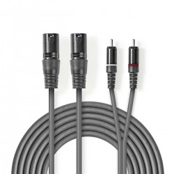 Câble Audio XLR | 2x XLR...