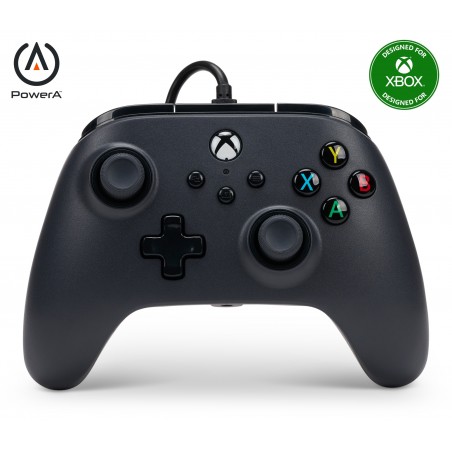 Manette Xbox ONE / X / XS / PC noire Contrôleur de jeu MICROSOFT filaire 3 m – Xbox X/PC Fonction TURBO noire ROYAL