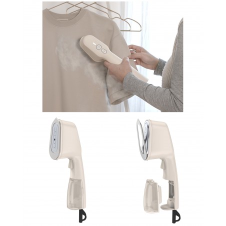 Défroisseur vapeur à main-1 300 W – Débit vapeur 20 g/min – Semelle céramique – Réservoir 320 ml