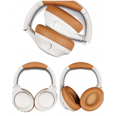 Casque Bluetooth 5.3 HQ – EXTRA-Bass – micro intégré – blanc – Suppression de bruit (RBA)