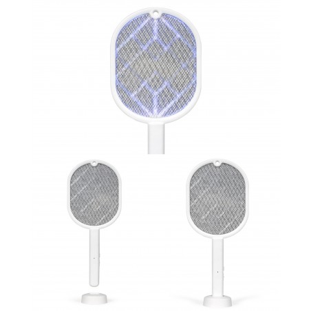 Raquette électrique anti-insectes – Batterie rechargeable