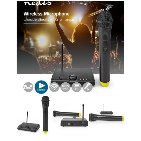 Microphone Sans Fil 20 Canaux