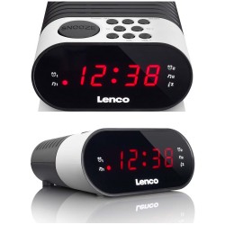 Radio-réveil Blanc FM PLL...