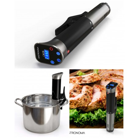Thermoplongeur Sous Vide Wi-Fi – 1 000 W jusqu’à 90°C 8-10 L/min