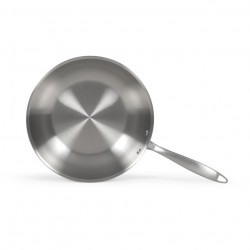Wok en acier inoxydable PRO...