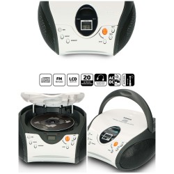 Radio FM Stéréo Portable -...