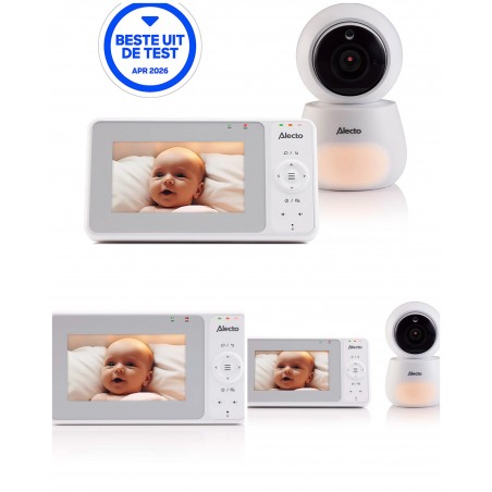 Baby Phone bébé 2.4 GHz – Moniteur vidéo intelligent – Caméra HD écran couleur 4.3”