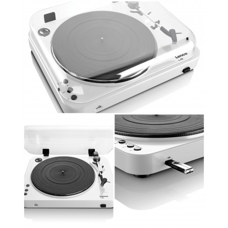 Platine Disque Vinyle – Encodage direct MP3 – USB – 33 45 Tours Stéréo RCA