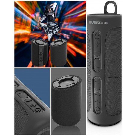 Enceinte 2-en-1 Bluetooth amplifiée sono type JBL – AUX 3,5 mm – MicroSD – Radio FM
