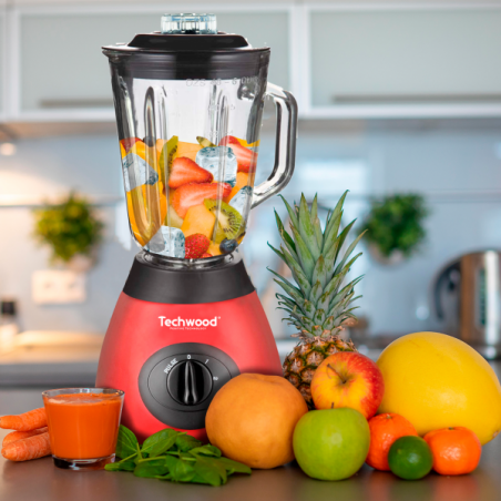 Blender Métal rétro vintage 1 000 W Beige type SMEG 1,5 L 2 Vitesses