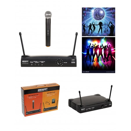 Micro Main Pro sans fil UHF DJ PARTY – 1 CANAL – Freq 824 MHz – POWER