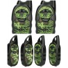 Paire de talkies-walkies 3 CANAUX anti-chocs, portée jusqu’à 3 kilomètres – Camouflage