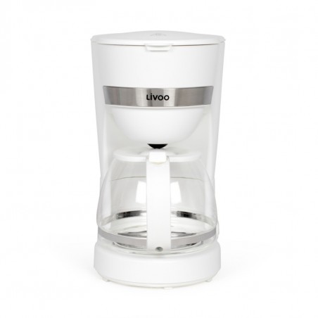 Cafetière électrique 800 W 12 tasses-Classique blanc
