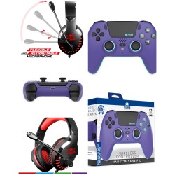 Pack Manette PS5 Violet -...
